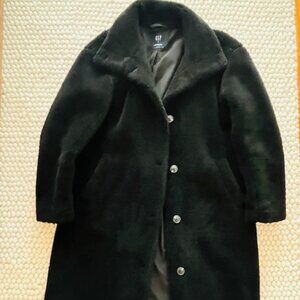 Black Gap sherpa coat
